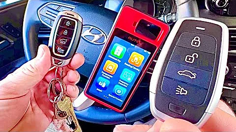 Hyundai Santa Fe 2020 Universal Prox Key - Autel KM100