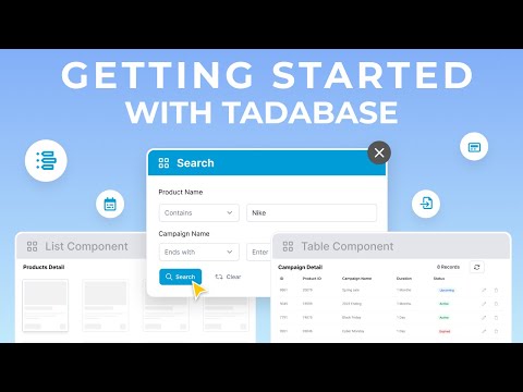 Welcome to Tadabase
