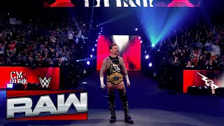 Cm Punk Entrance Wwe Raw In Belfast, Northern Ireland, January 19, 2026