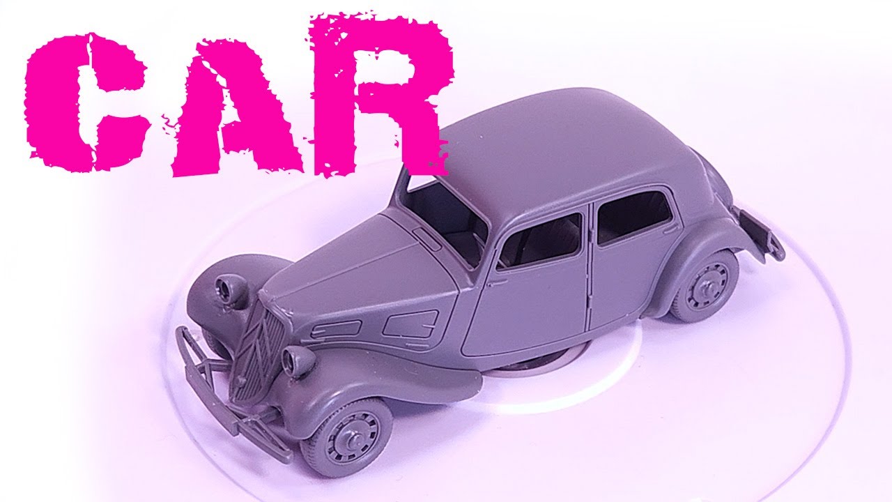 Tamiya Citroen CV11 Staff Car in 1/48 Scale