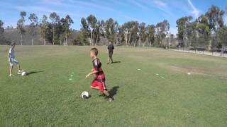 Soccer Training Exercises for Give and Go Passing / DSS 21
