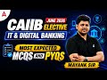 CAIIB Elective IT & Digital Banking | Most Expected MCQs and PYQs | CAIIB Elective Marathon
