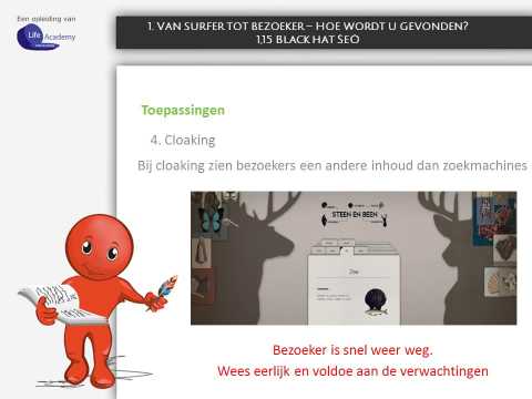 Van surfer tot bezoeker: 1.15. Black Hat SEO