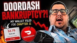 DoorDash Bankruptcy?! My Wallet Officially Filed for Chapter 11 | Dasher Day Gone Wrong.