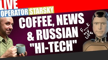 🔥 russians Showcased a ROBOT-ALCOHOLIC! | Coffee & News Review