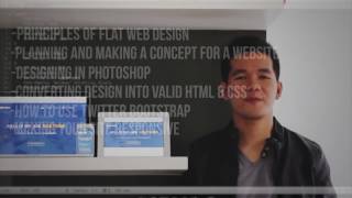Create Flat Design Style Responsive Website from Scratch High Quality Course