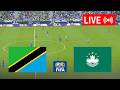 LIVE Macau Vs Tanzania International Friendly 2026 Full Match PES 21 Simulation