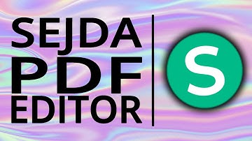 Complete Sejda setup guide to edit, merge, split, and manage PDF documents with ease