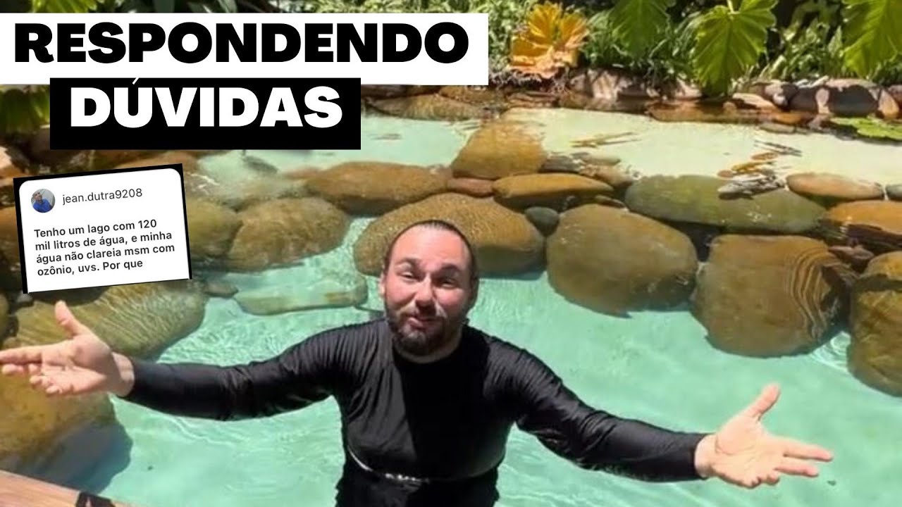 VOCÊ JÁ NADOU COM CARPAS? MERGULHEI NA PRIMEIRA PISCINA NATURAL QUE CONSTRUÍ DEPOIS DE 2 ANOS