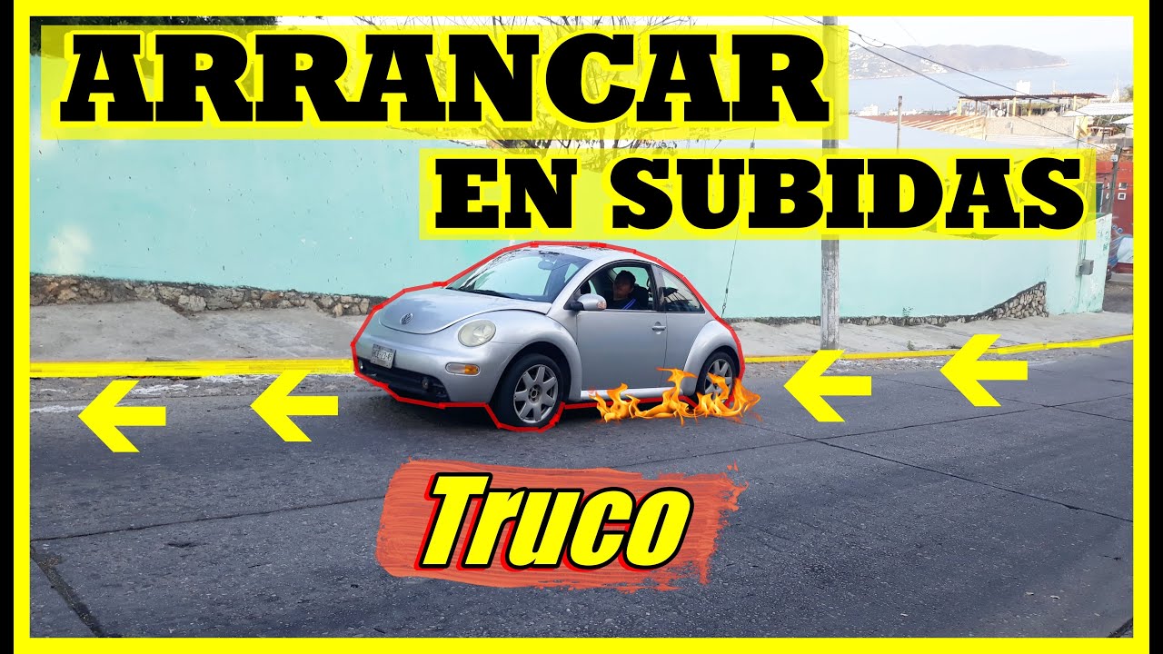 TRUCO PARA DESPEGAR EN PENDIENTE/ARRANCAR EN SUBIDA