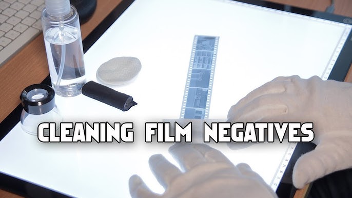 How to clean 16mm movie film by hand 