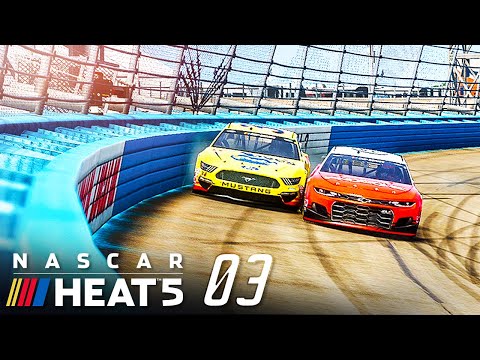 Видео: УЧУСЬ ТОРМОЗИТЬ В НАСКАР (ОБ СОПЕРНИКОВ) - NASCAR Heat 5 #3