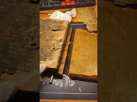 Древняя книга #реставрация