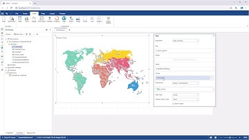 JS Dashboard: Creating Dashboard with Region Map [Shot on v2019]