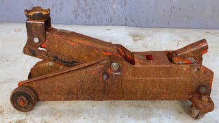 Restoration Hydraulic Floor Jacks // How to Repair a Hydraulic Jack