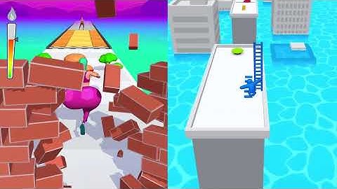 Twerk Run Vs Ladder Master Runner💚💚💚Walkthrough Max Gameplay ER1354