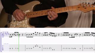 How to Play the Melody to Think I'm in Love with You by Chris Stapleton on Guitar with TAB