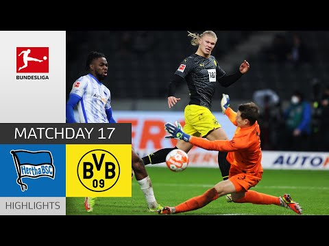 Hertha Berlin Borussia Dortmund Goals And Highlights