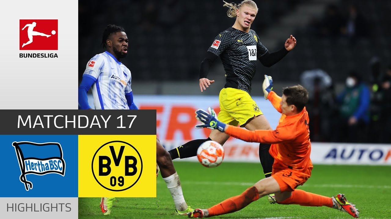 Berlin - Borussia Dortmund | Highlights | Matchday 17 Bundesliga - YouTube