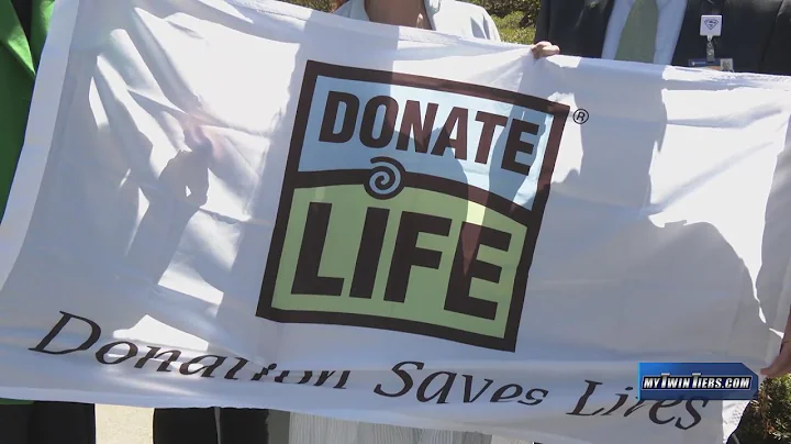 Guthrie and CORE honor National Donate Life Month with inspiring stories and flag flag-raising cerem
