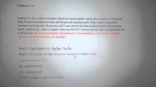FIN 571 LT B week 5 question 13.11