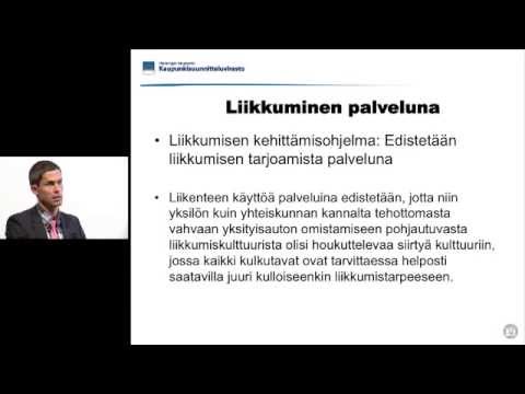Älyliikenteen merkitys Helsingin kaupungille - Esineiden internet (Ville Lehmuskoski)