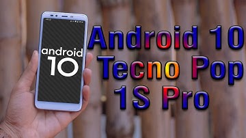 Install Android 10 on Tecno Pop 1S Pro (AOSP GSI Treble ROM) - How to Guide!