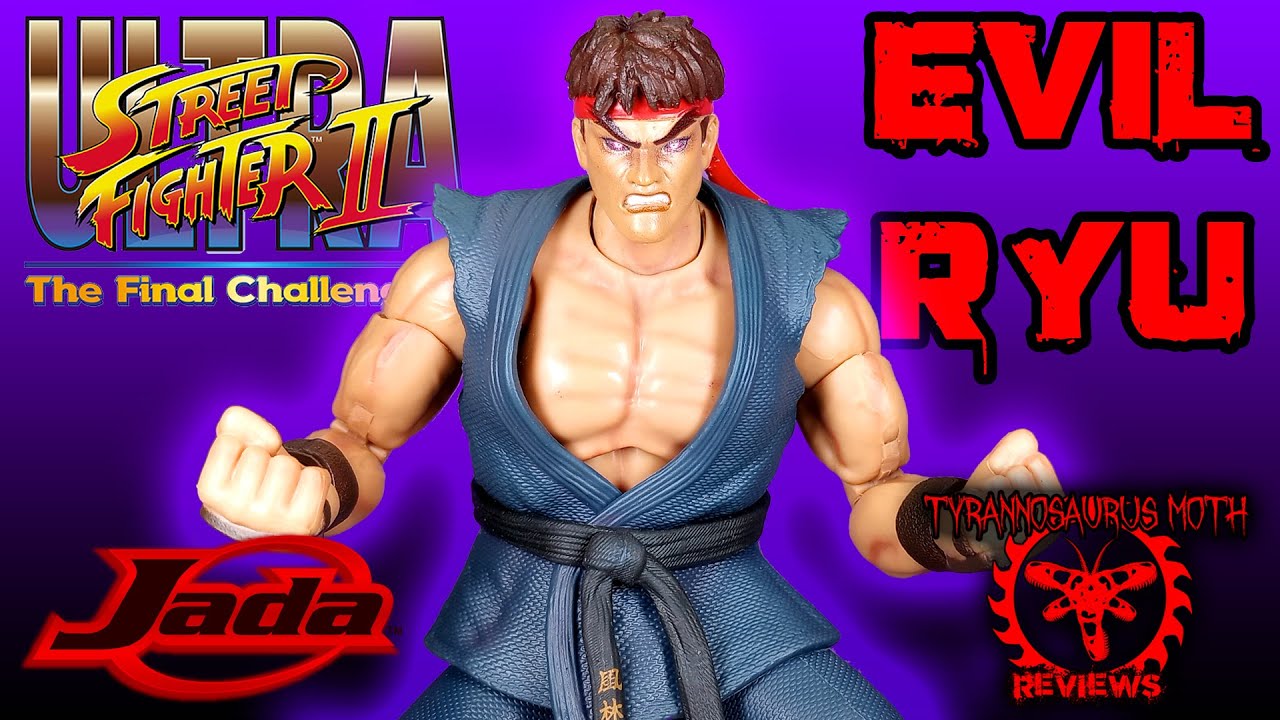 Buy Jada Toys Ultra Street Fighter II The Final Challengers 6 Evil Ryu  SDCC 2023 Exclusive