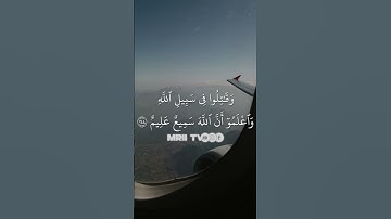 ماهر المعيقلي - سورة البقرة ( برواية حفص عن عاصم ) الأية 244 - 245