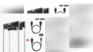 USB 3.0/Type C HDD Enclosure 2.5 inch SATA SSD External Hard Drive Case with 5Gbps Transfer Speed Cl