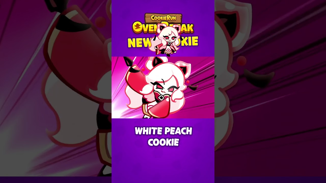 White Peach Cookie is here! 🍑
