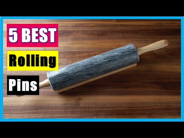 Rolling Pins with Adjustable Thickness Rings