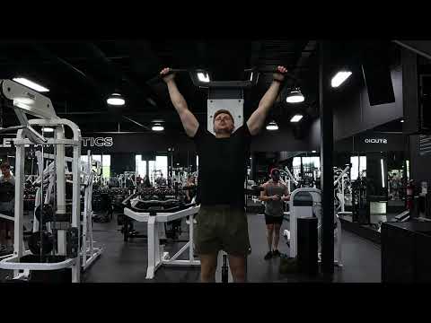 Assisted Wide-Grip Pull-Ups