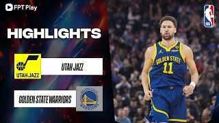 UTAH JAZZ - GOLDEN STATE WARRIORS | 08.04.2024 | HIGHLIGHTS NBA 23\/24