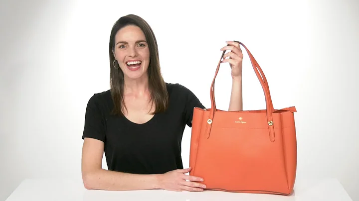 Nanette Lepore Asahi Triple Section Shoulder Bag S...