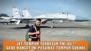 Bergemuruh !! Lihat Sukhoi Su27 & Su30 Dari Dekat Acara HUT TNIAU 2023