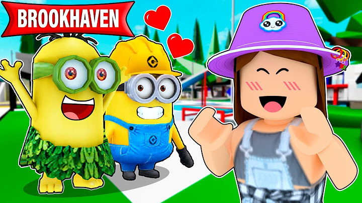 OS MINIONS DO MEU MALVADO FAVORITO INVADIRAM O BROOKHAVEN (Roblox)