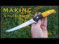 Making a fillet knife