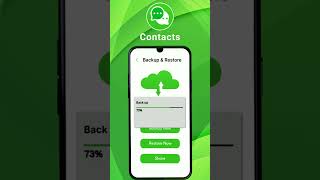 Contacts Backup & Restore screenshot 1