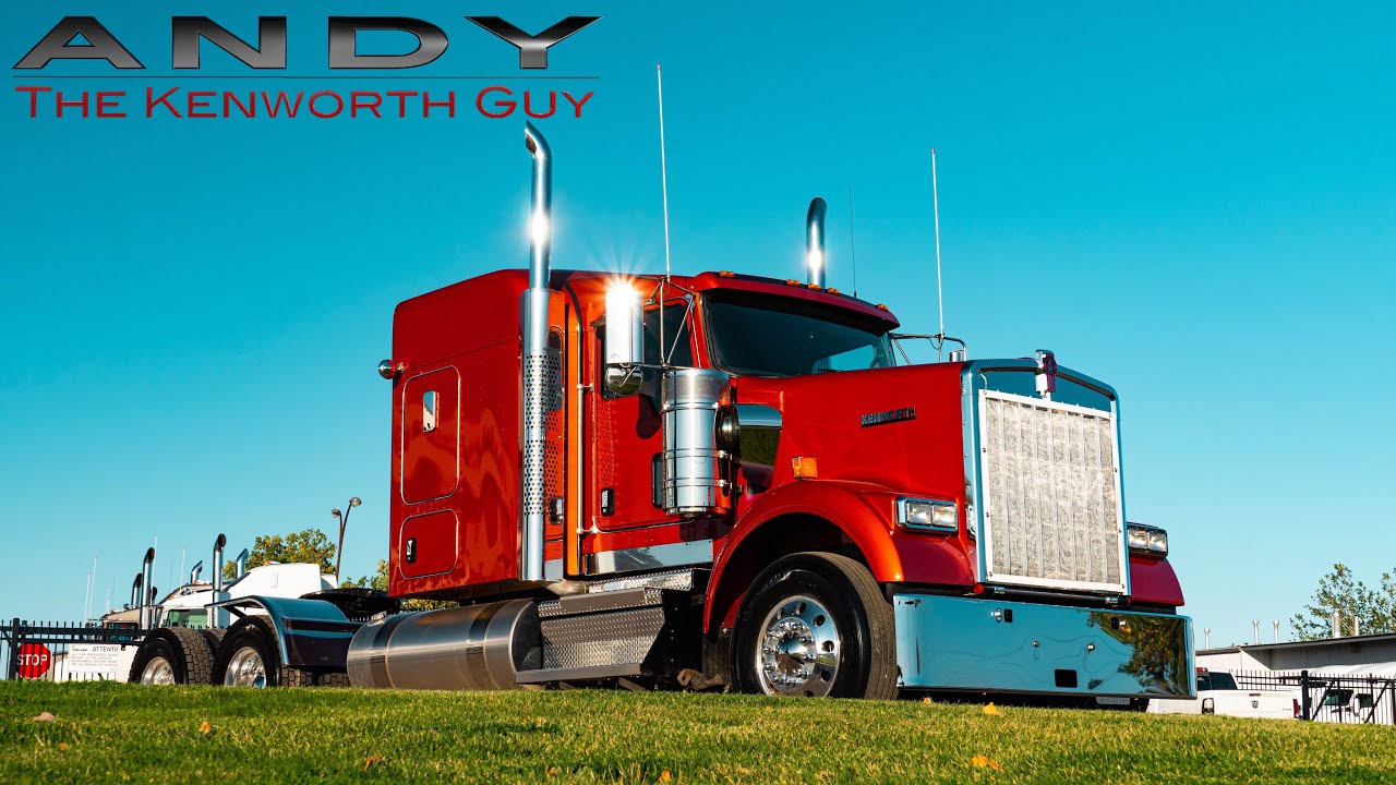 BURNT ORANGE 2020 Kenworth W900B with Cummins and 13 spd YouTube