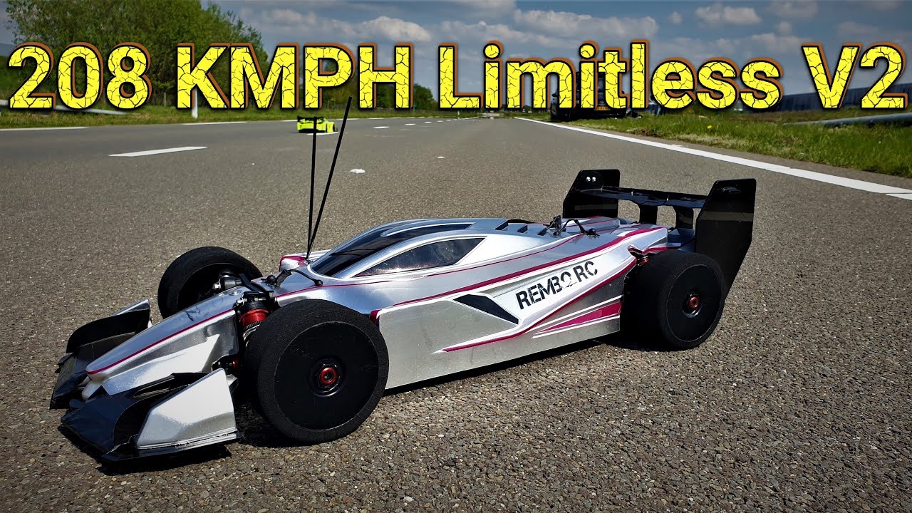 Arrma Limitless V2 speedrun new PB! XLX2 - TPpower 2200kV