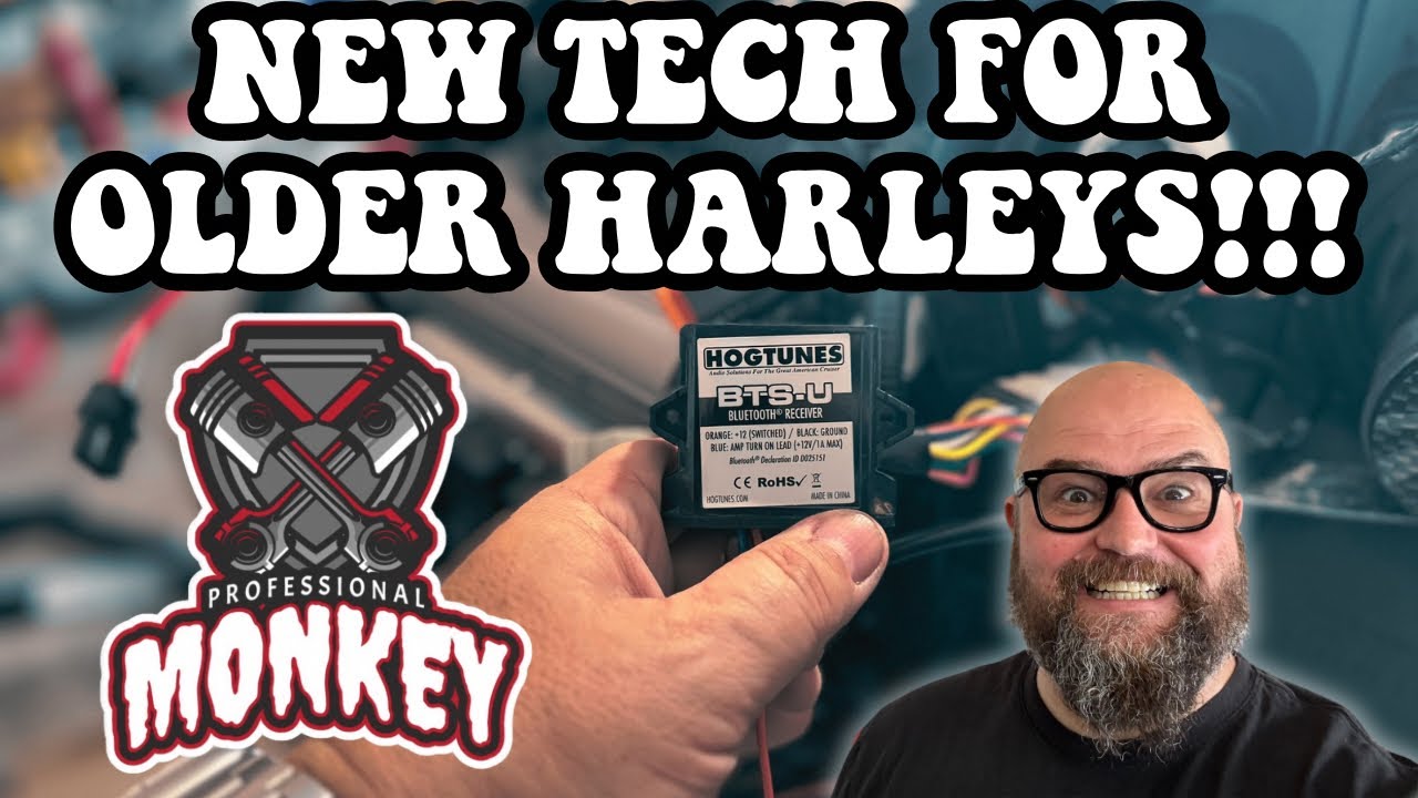 Modernizing Your Classic Harley With Bluetooth Audio