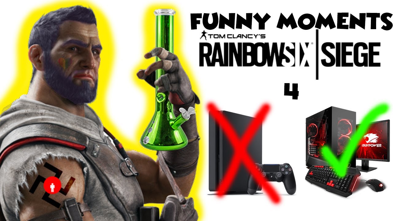 COSA SUCCEDE quando dei CONSOLE PLAYERS diventano dei PC PLAYERS?! | R6:Siege Momenti divertenti #4