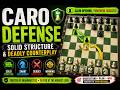 Carr Defense ♟️ Solid Structure & Deadly Counterplay