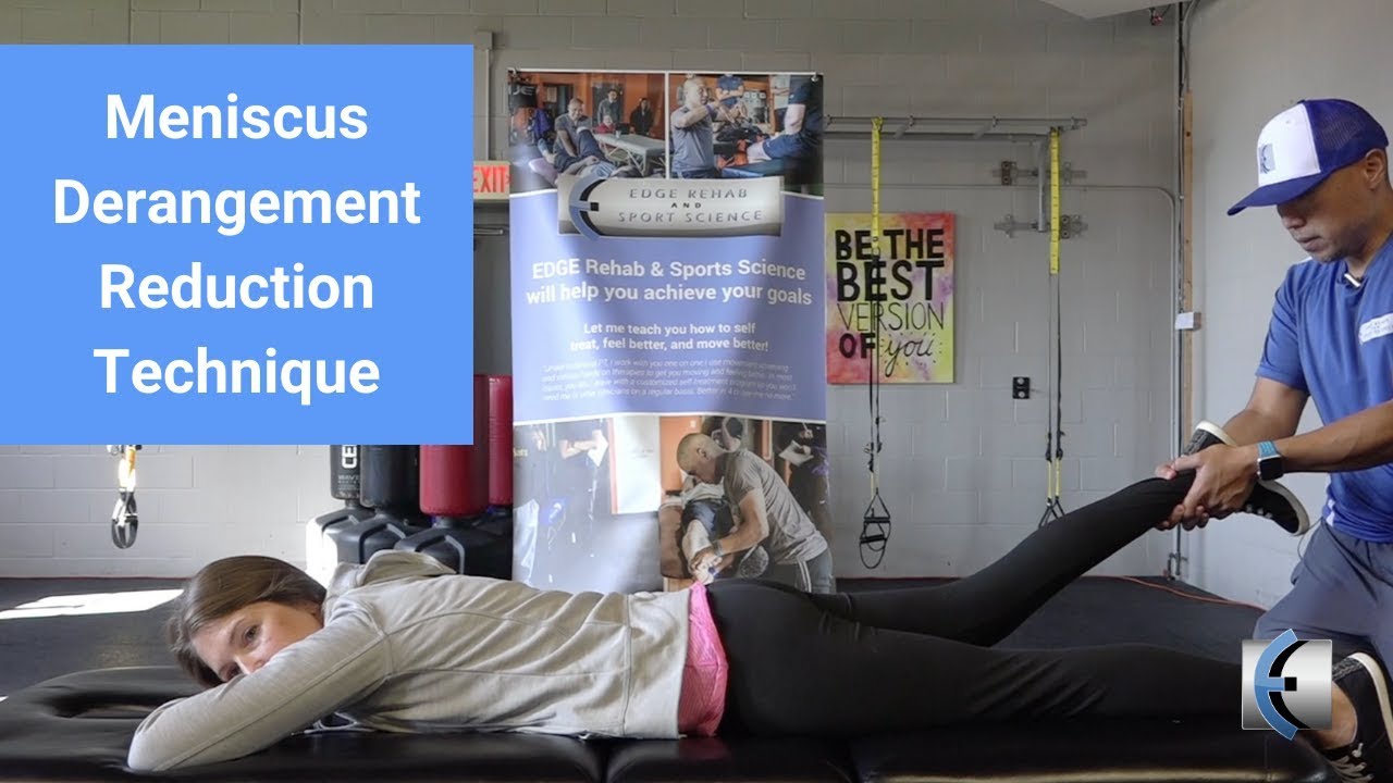 Knee Meniscus Derangement Technique Fix Clicking Knees YouTube knee-meniscus-derangement-technique-fix-clicking-knees-youtube