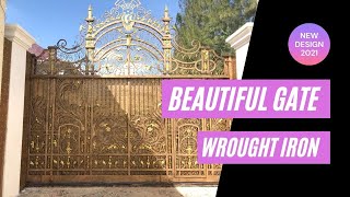 Beautiful Gate Wrought iron New Design 2021