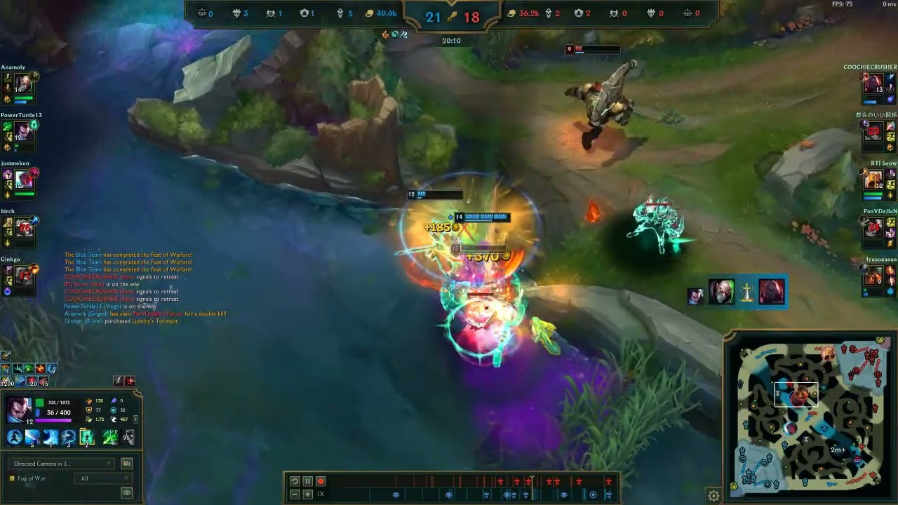 singed pentakill