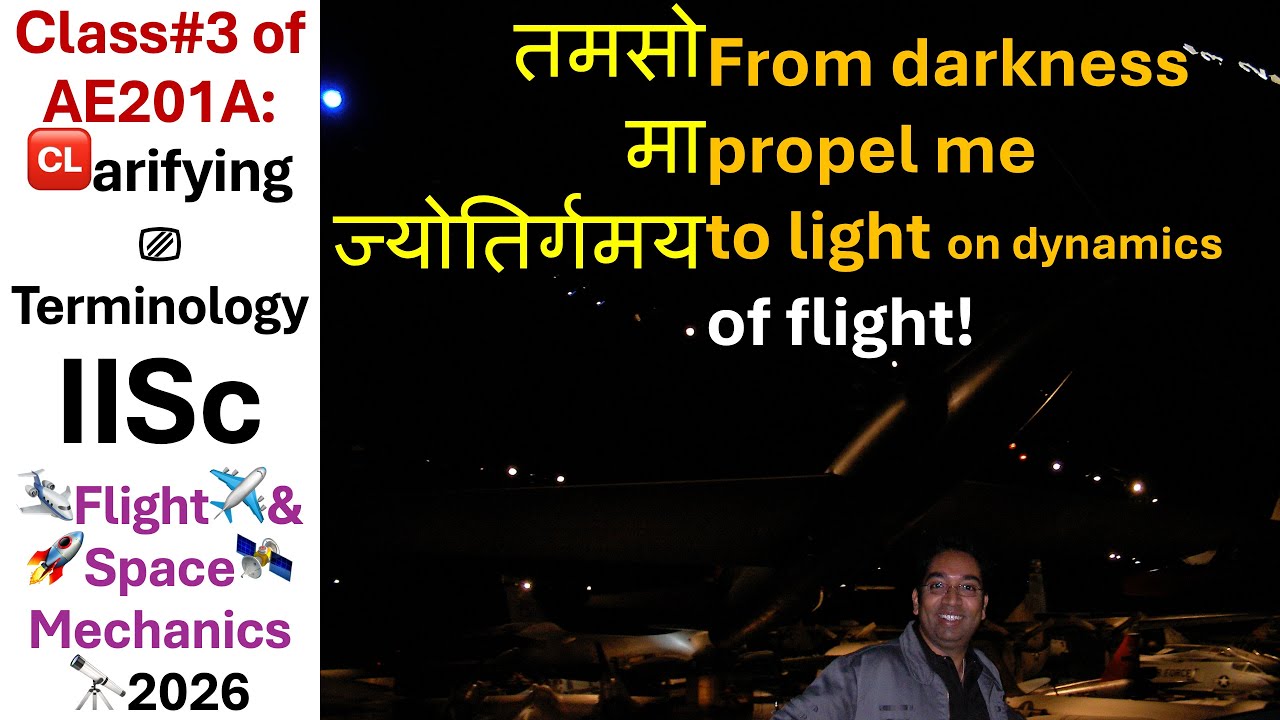 E473: Clarifying MumboJumbo🏫IISc🎓Course🛩️Flight✈️&🚀Space🛰️Mechanics🔭: Ref Axes, Rotations & Controls