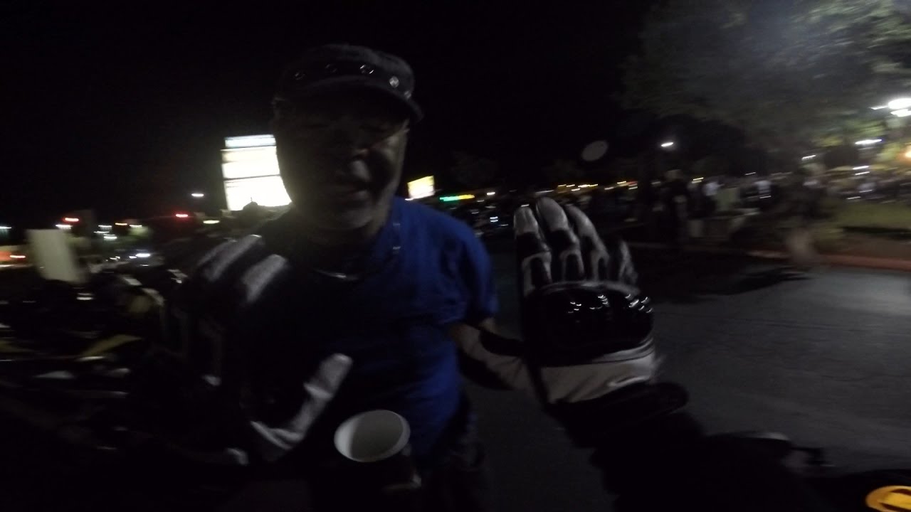 Crazy drunk guy at bike night, Random encounters, Wheelies, and Speed