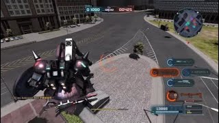バトオペ2 クイマシンプル Cost400 5vs5 無人都市 ギャン・エーオース Lv1